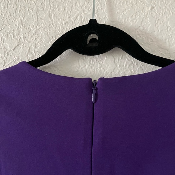 Diane von Furstenberg Jaelyn Purple Dress NWOT - Picture 6 of 10